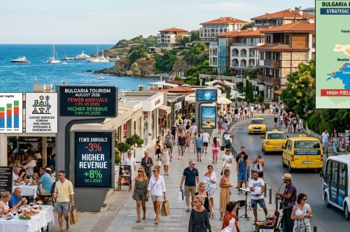 Bulgarien-Tourismus August 2026: Weniger Ankünfte, aber höhere Einnahmen – und was das für die Küste bedeutet